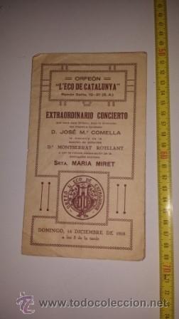 Libretos de &oacute;pera: ORFEON L ECO DE CATALUNYA - Foto 4