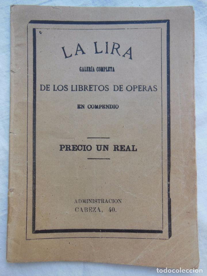 Libretos de &oacute;pera: ROBERTO EL DIABLO. MEYERBEER Maestro. 1881 - Foto 2