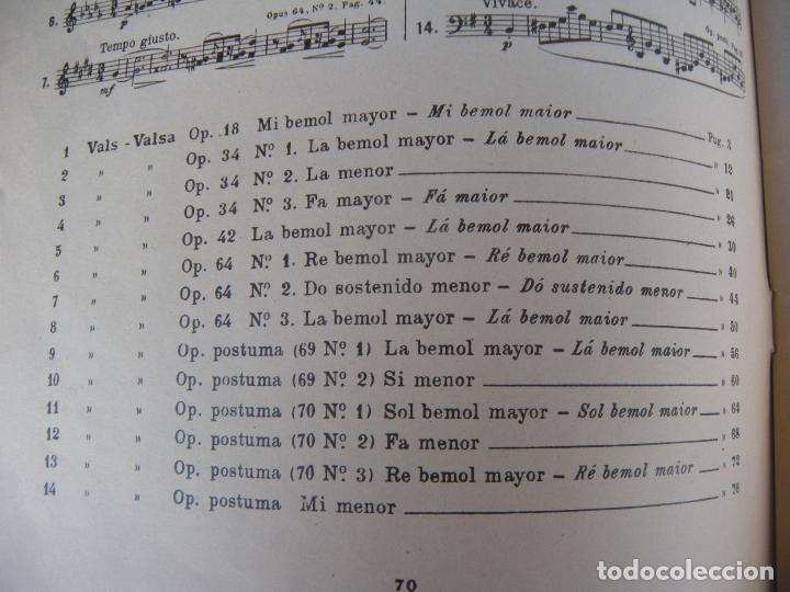 Libretos de &oacute;pera: CHOPIN VALSES EDICION COMPLETA - Foto 3