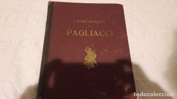 Libretos de &oacute;pera: ANTIGUO LIBRO DE LA OPERA PAGLIACCI DE LEONCAVALLO . ADAPTACION EN INGLES - Foto 1