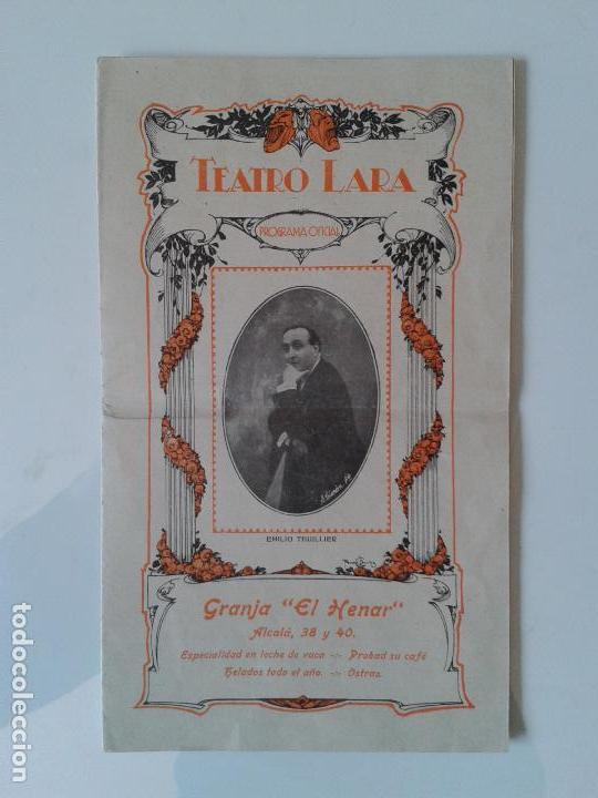 Libretos de &oacute;pera: TEATRO LARA PROGRAMA OFICIAL EMILIO THUILLIER - Foto 1