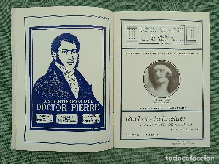 Libretos de &oacute;pera: PROGRAMA OPERA AIDA 1926 GRAN TEATRO DEL LICEO - Foto 6
