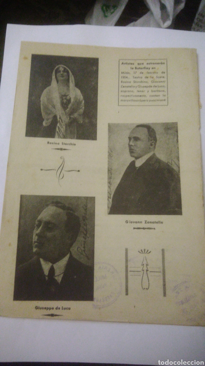 Libretos de &oacute;pera: MADAME BUTERFLAY - Foto 4