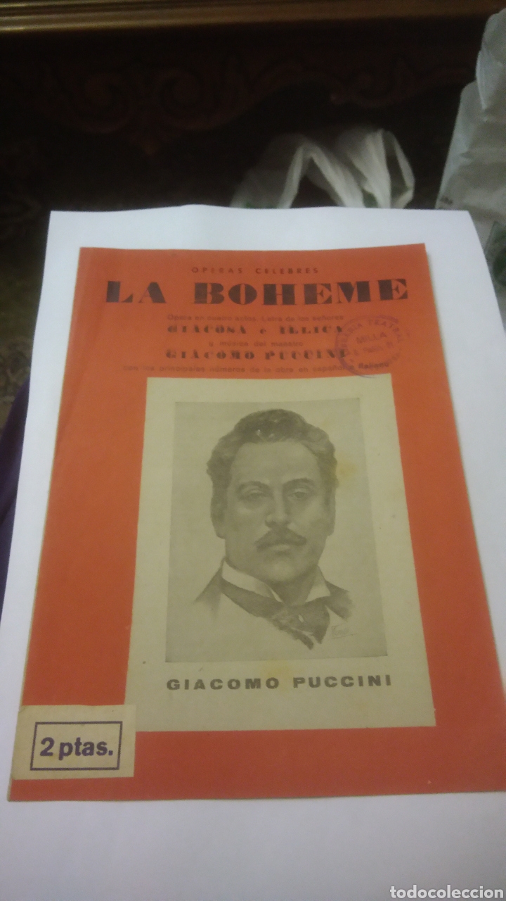 Libretos de &oacute;pera: LA BOHEMIA.Opera - Foto 1
