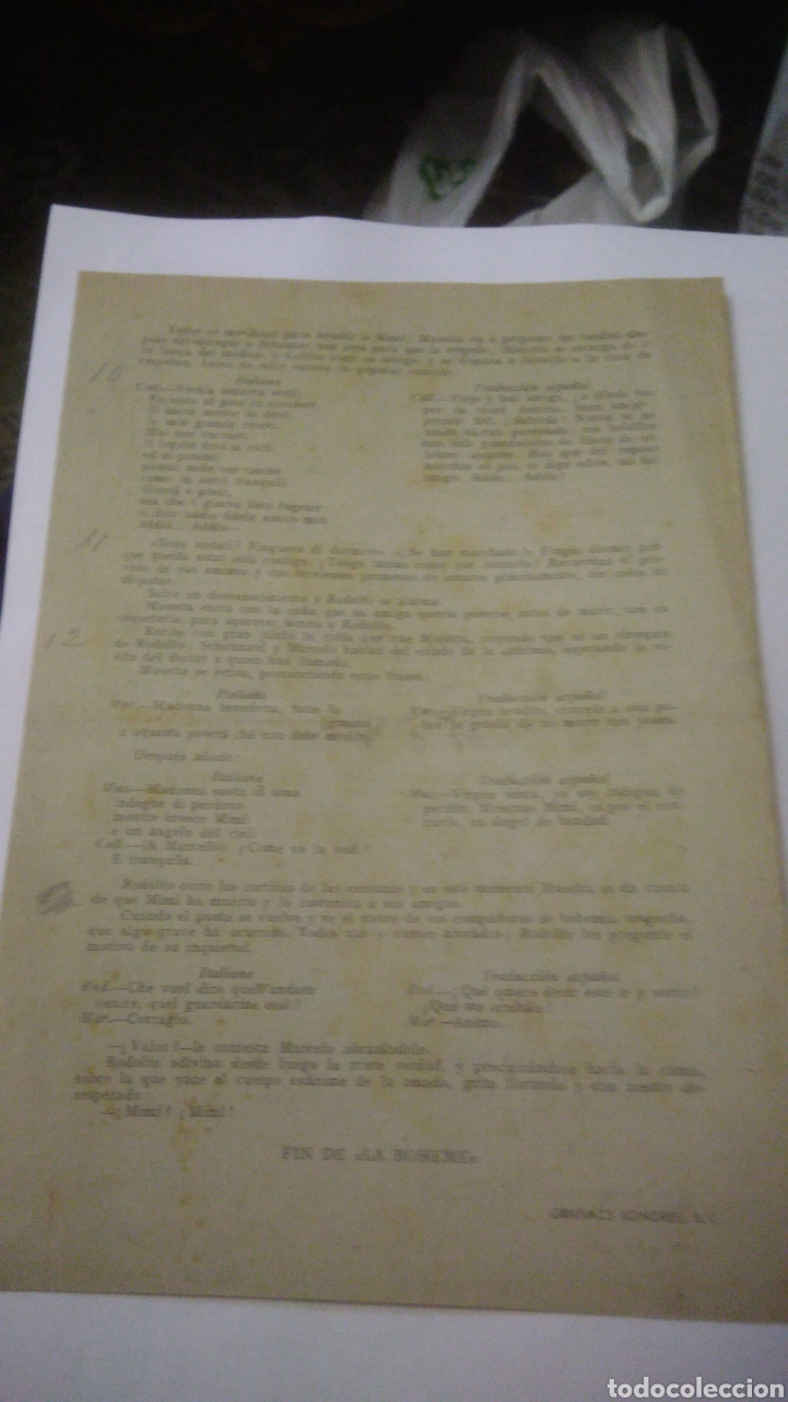 Libretos de &oacute;pera: LA BOHEMIA.Opera - Foto 3