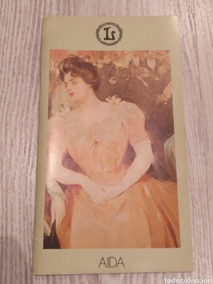 Libretos de &oacute;pera: Programa &oacute;pera Aida Gran Teatre Liceu 1983-84 - Foto 1