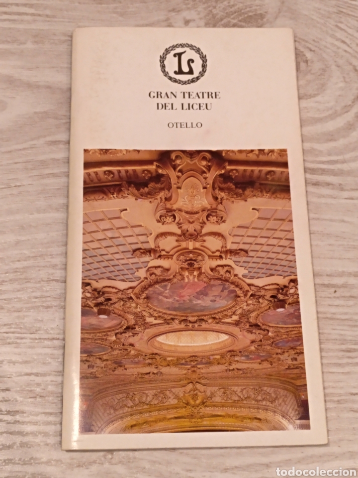 Libretos de &oacute;pera: Programa Gran Teatre Liceu Otello 1987-88 - Foto 1