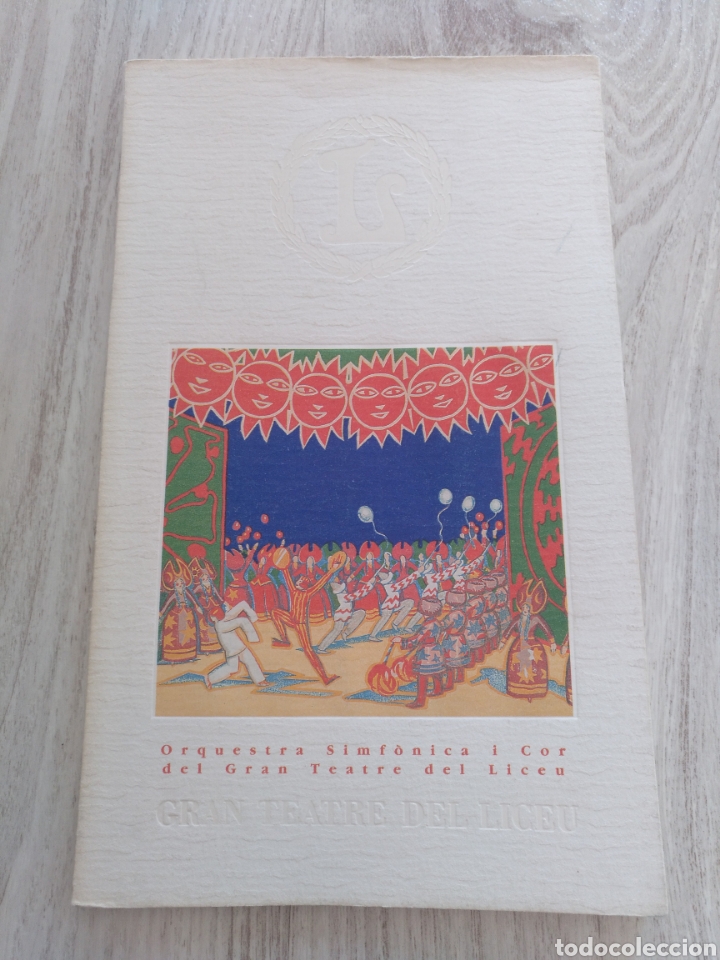 Libretos de &oacute;pera: Programa Gran Teatre del Liceu Orquestra Simf&ograve;nica i Cor 1991 - Foto 1