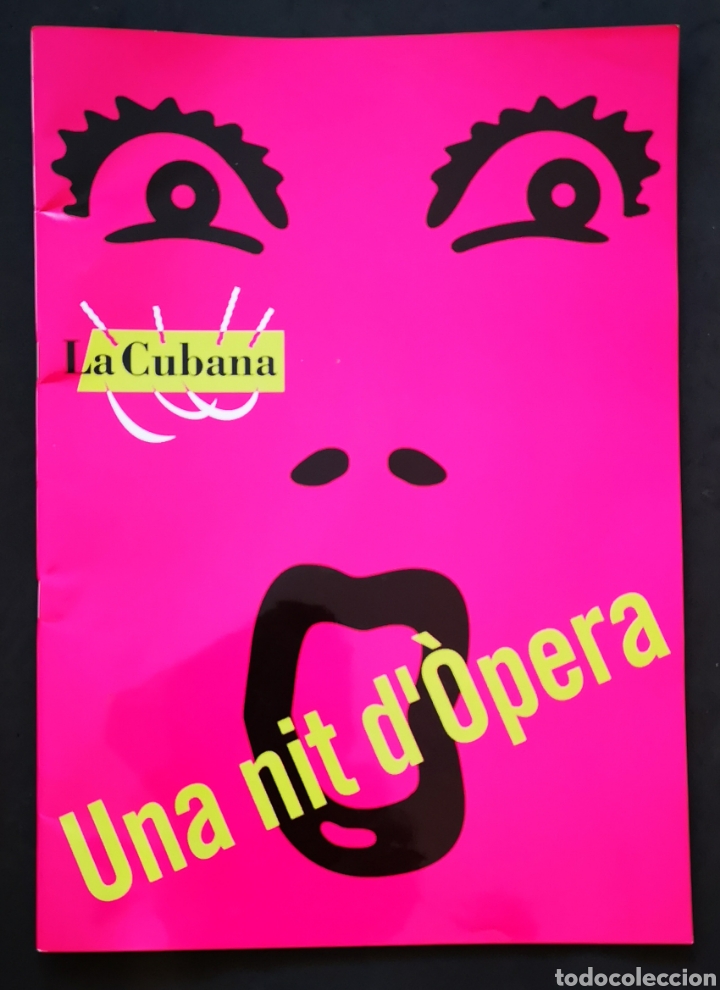 Libretos de &oacute;pera: UNA NIT DOPREA - LA CUBANA - PROGRAMA DE LA OBRA DE TEATRO - Foto 1