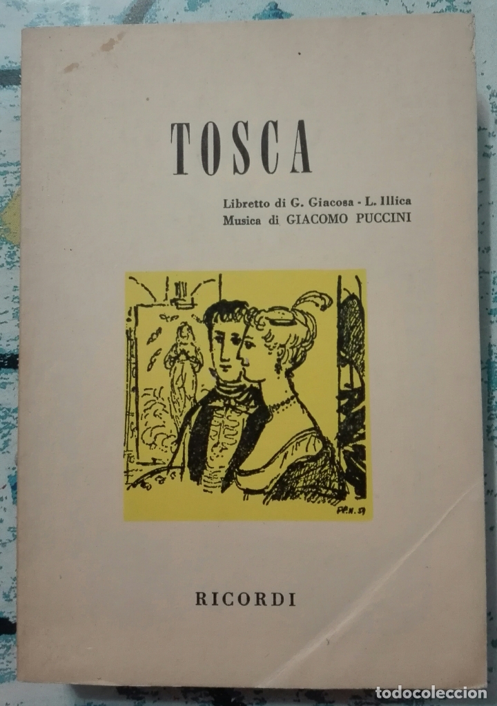 Libretos de &oacute;pera: Puccini. Tosca. 1978 - Foto 1