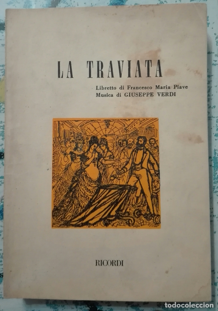Libretos de &oacute;pera: Verdi. La traviata. 1979 - Foto 1