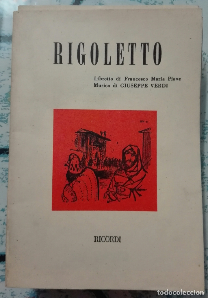 Libretos de &oacute;pera: Verdi. Rigoletto. 1983 - Foto 1