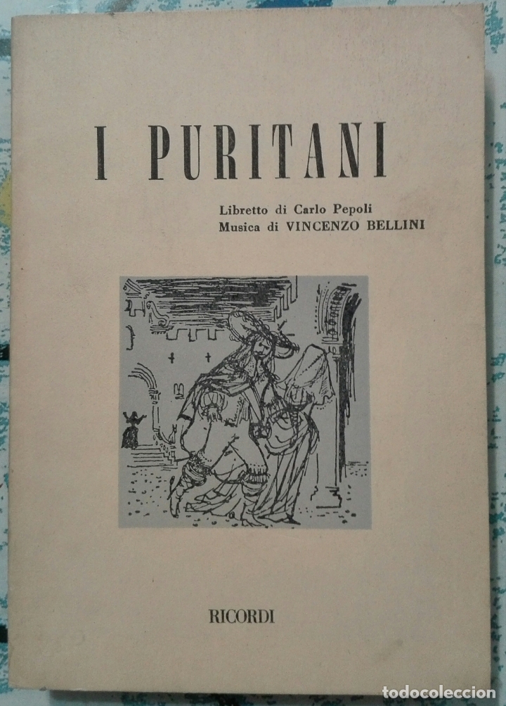 Libretos de &oacute;pera: Bellini. I puritani. 1979 - Foto 1