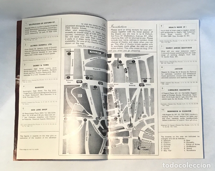 Libretos de &oacute;pera: HAIR, PROGRAMA Y CARTEL ORIGINAL DEL 1968 - Foto 5