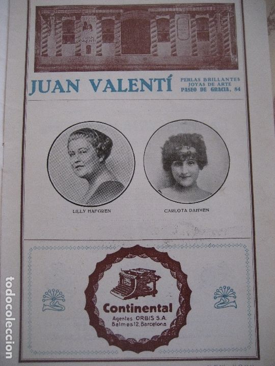 Libretos de &oacute;pera: Gran Teatre del Liceu. 1923  Programa . La Walkyria. - Foto 2