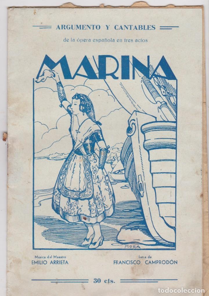 Libretos de &oacute;pera: MARINA + DON GIL DE ALCAL&Aacute; - Foto 1