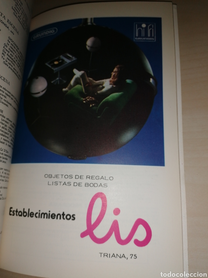 Libretos de &oacute;pera: Programas opera Teatro P&eacute;rez Gald&oacute;s - 1972 y 1974 - Foto 9