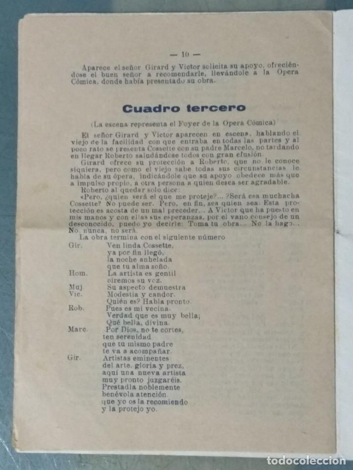 Libretos de &oacute;pera: BOHEMIOS. ARGUMENTO Y CANTABLES. - Foto 6