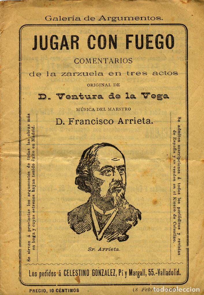 Libretos de &oacute;pera: LOTE DE SEIS LIBRETOS,ARGUMENTOS ANTIGUOS DE OPERA. - Foto 5