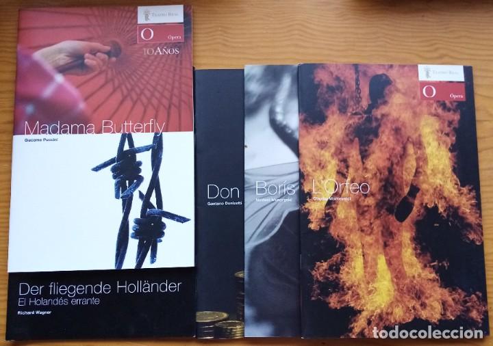 Libretos de &oacute;pera: LOTE DE 46 PROGRAMAS DEL TEATRO REAL. - Foto 12