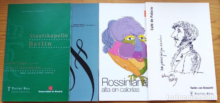 Libretos de &oacute;pera: LOTE DE 46 PROGRAMAS DEL TEATRO REAL. - Foto 15
