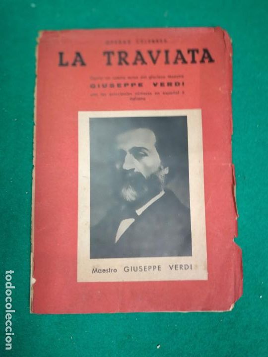 Libretos de &oacute;pera: LA TRAVIATA. GIUSEPPE VERDI. - Foto 1