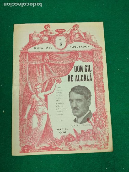 Libretos de &oacute;pera: DON GIL DE ALCALA. MANUEL PENELLA. - Foto 1