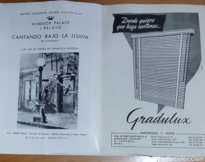 Libretos de &oacute;pera: Programa de la actuaci&oacute;n Katherine Dunham 1952 - Foto 3