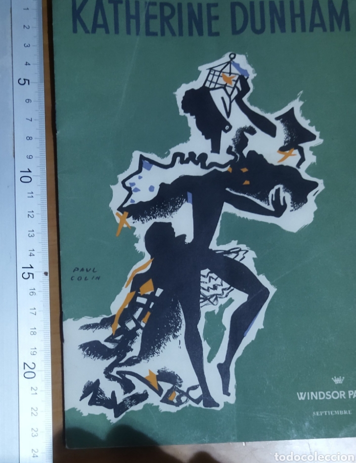 Libretos de &oacute;pera: Programa de la actuaci&oacute;n Katherine Dunham 1952 - Foto 6