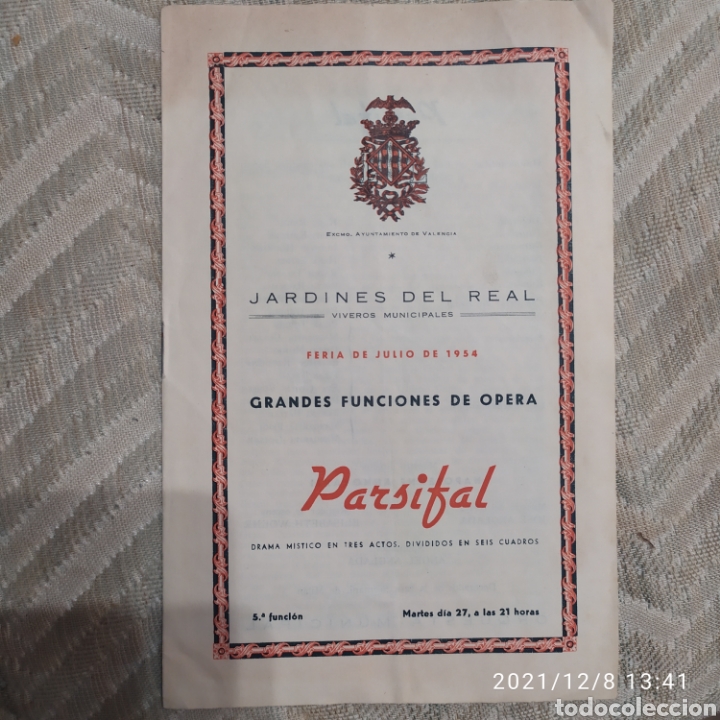 Libretos de &oacute;pera: programa grandes funciones de opera Valencia - Foto 1