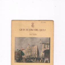 Libretos de ópera: LIBRETO LA CIUDAD INVISIBLE DE KITEGE GRAN TEATRO LICEO TEMPORADA DE INVIERNO 1947 1948 OPERA **-