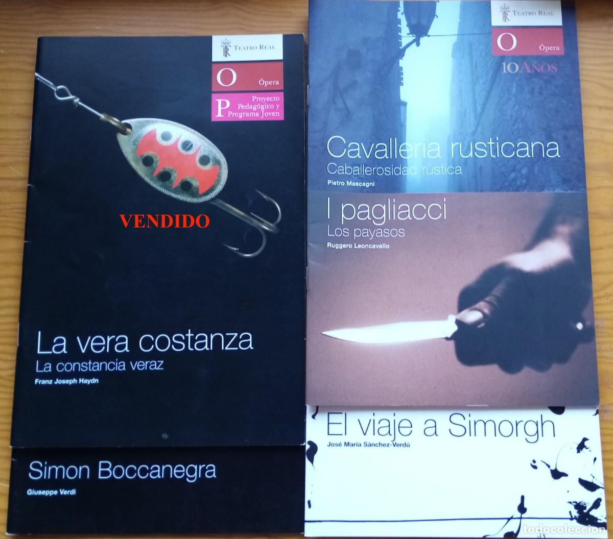 Libretos de &oacute;pera: LOTE DE 46 PROGRAMAS DEL TEATRO REAL. - Foto 11