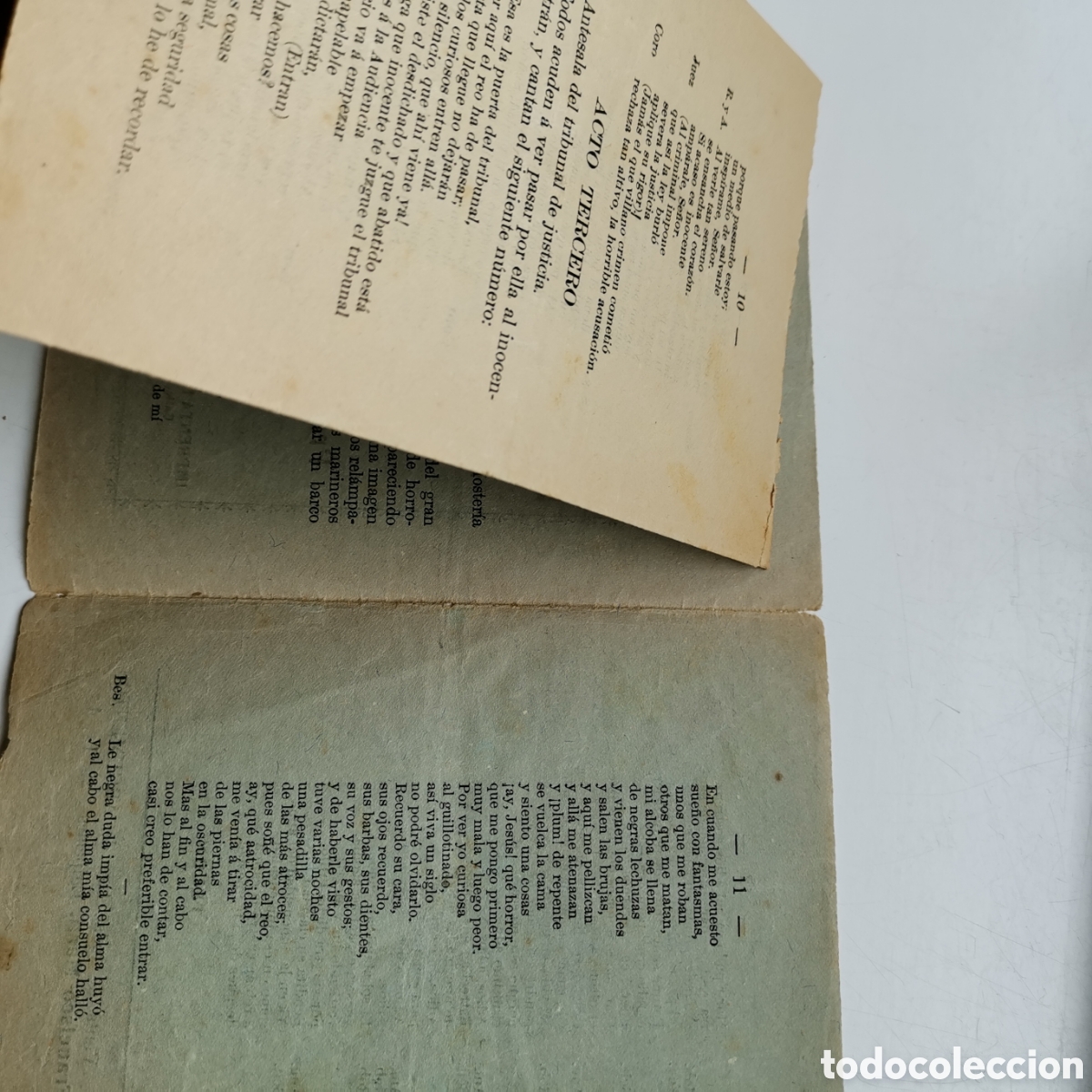 Libretos de &oacute;pera: Librito de Zarzuela La Tempestad de 1909 - Foto 5