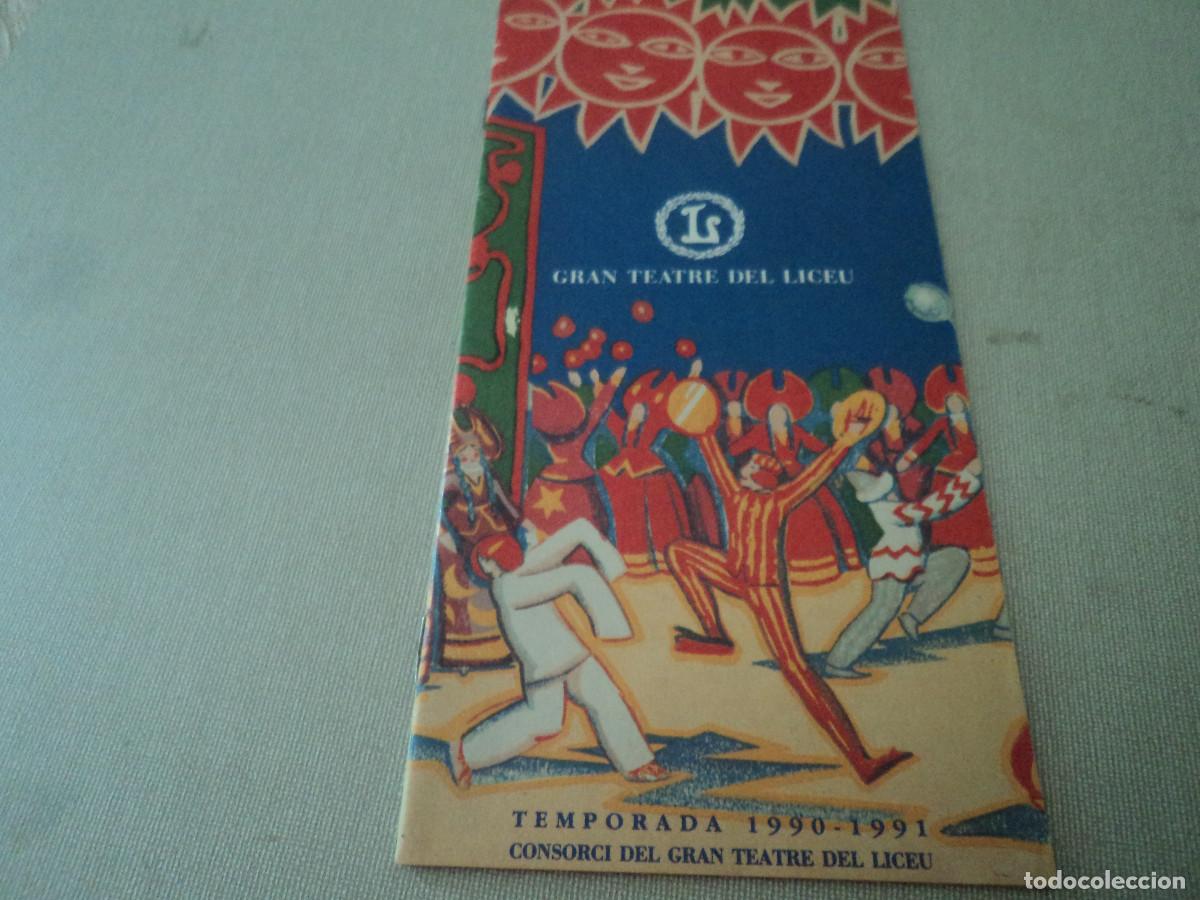 Libretos de &oacute;pera: gran teatre del liceu, programacio 1990/91 - Foto 1