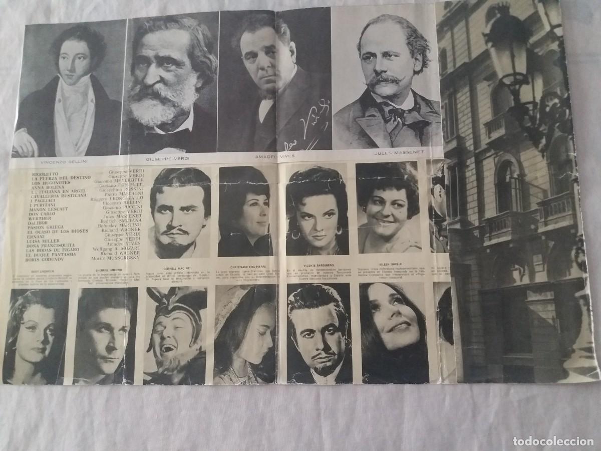 Libretos de &oacute;pera: GRAN TRIPTICO DE LOS 125 A&Ntilde;OS DEL LICEO. - Foto 4