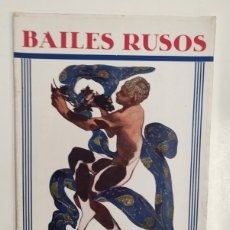 Libretos de ópera: BAILES RUSOS 1917 LICEO - DIAGHILEW - SADKO - LAS SILFIDES - EL PRINCIPE IGOR - CLEOPATRA