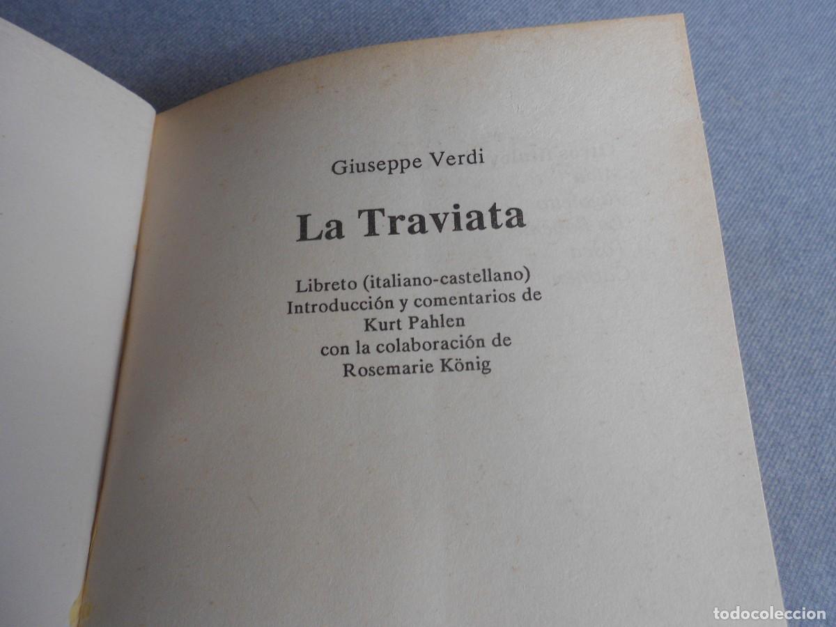 Libretos de &oacute;pera: LA TRAVIATA - Foto 3