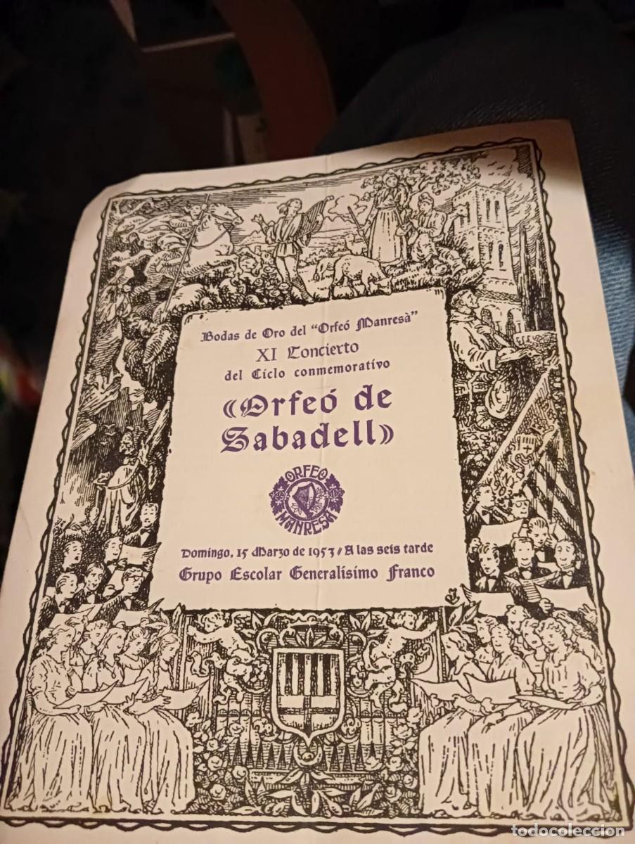 Libretos de &oacute;pera: Libro del Orfe&oacute;n de Sabadell - Foto 1