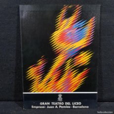 Libretos de ópera: GRAN TEATRO DEL LICEO - TEMPORADA DE OPERA - PRIMAVERA 1976 - OPERETA - BARCELONA / 170