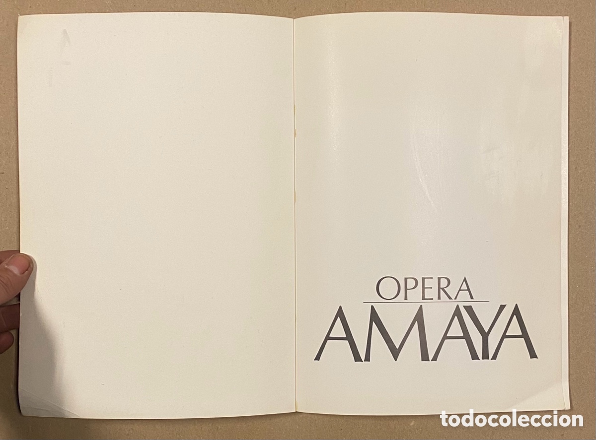Libretos de &oacute;pera: &Oacute;PERA AMAYA. LIBRETO &Oacute;PERA JES&Uacute;S GURIDI. - Foto 2