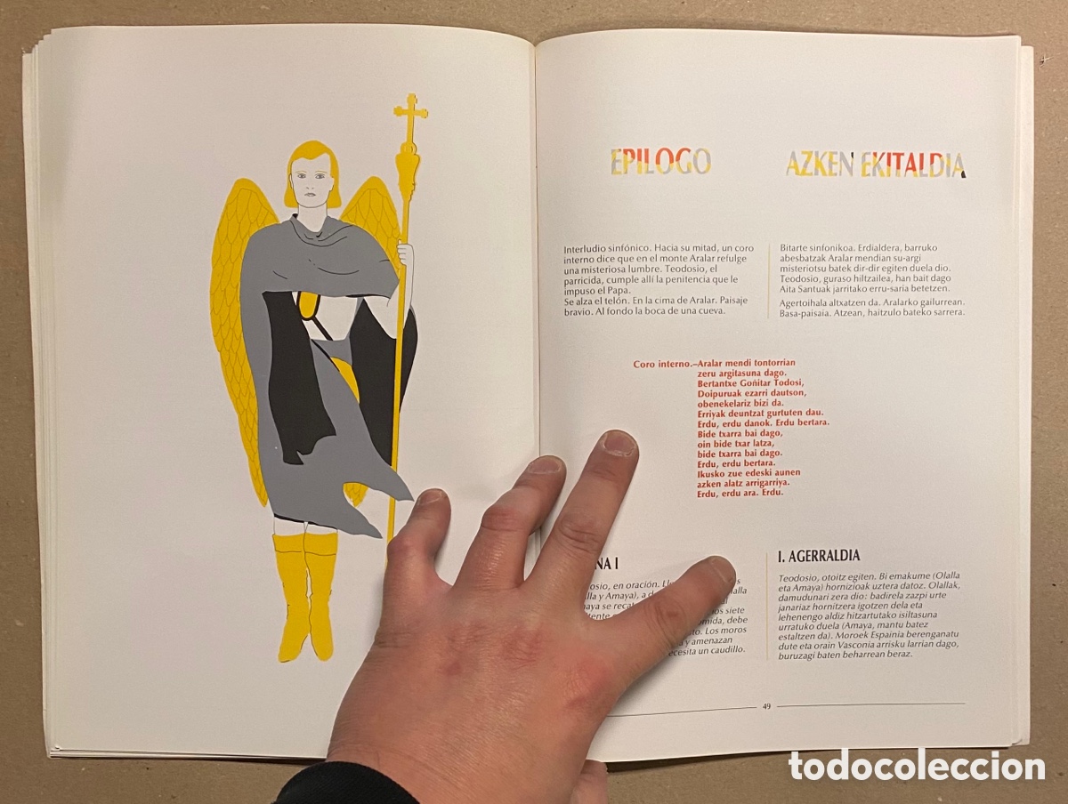 Libretos de &oacute;pera: &Oacute;PERA AMAYA. LIBRETO &Oacute;PERA JES&Uacute;S GURIDI. - Foto 7