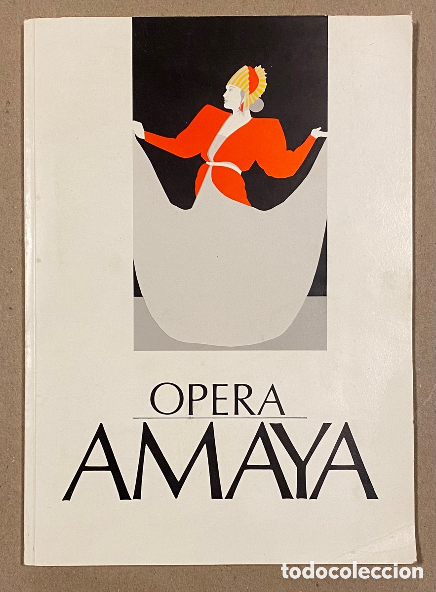 Libretos de &oacute;pera: &Oacute;PERA AMAYA. LIBRETO &Oacute;PERA JES&Uacute;S GURIDI. - Foto 1