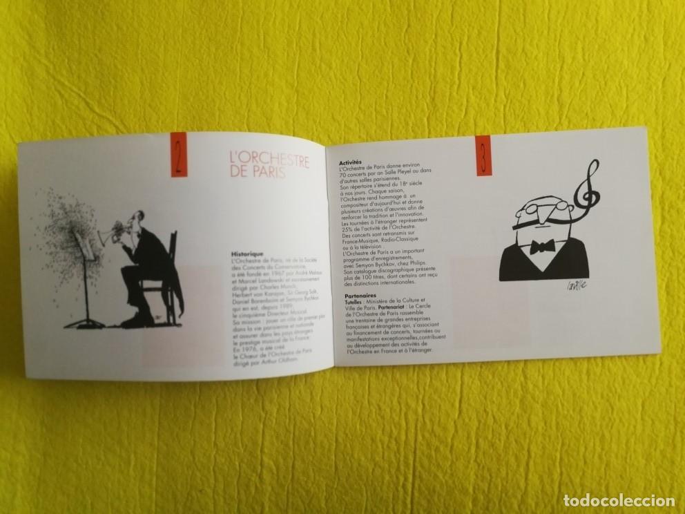 Libretos de &oacute;pera: LIBRETO DE LA ORCHESTRE DE PARIS - 1991 / 1992 - Foto 3