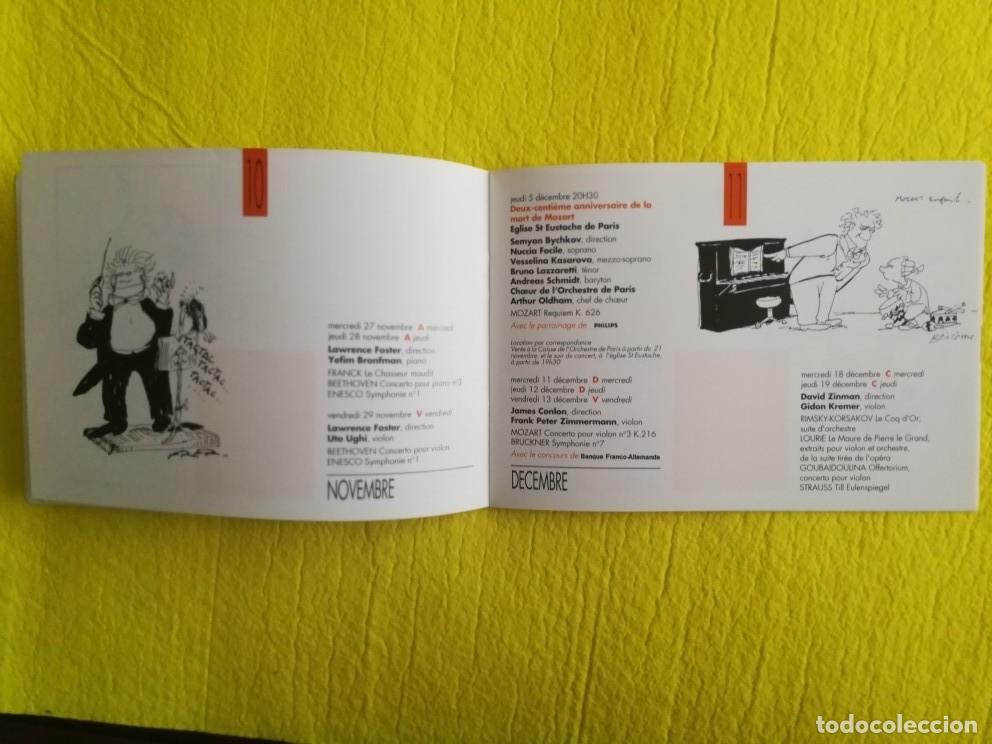 Libretos de &oacute;pera: LIBRETO DE LA ORCHESTRE DE PARIS - 1991 / 1992 - Foto 7