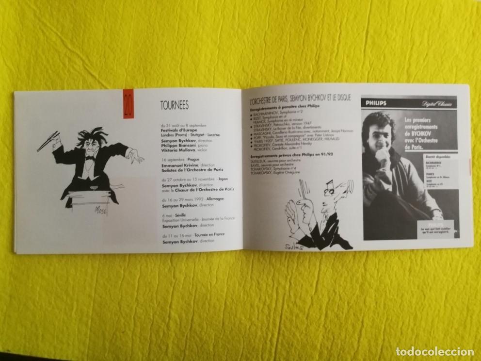 Libretos de &oacute;pera: LIBRETO DE LA ORCHESTRE DE PARIS - 1991 / 1992 - Foto 8