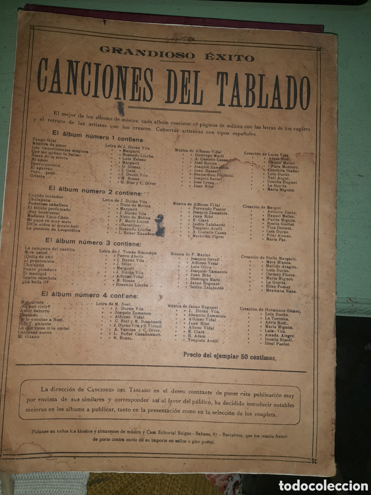 Libretos de &oacute;pera: Canciones del tablado - Foto 3