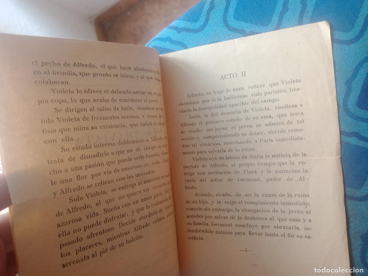 Libretos de &oacute;pera: La Traviata. Argumento. Opera - Foto 2