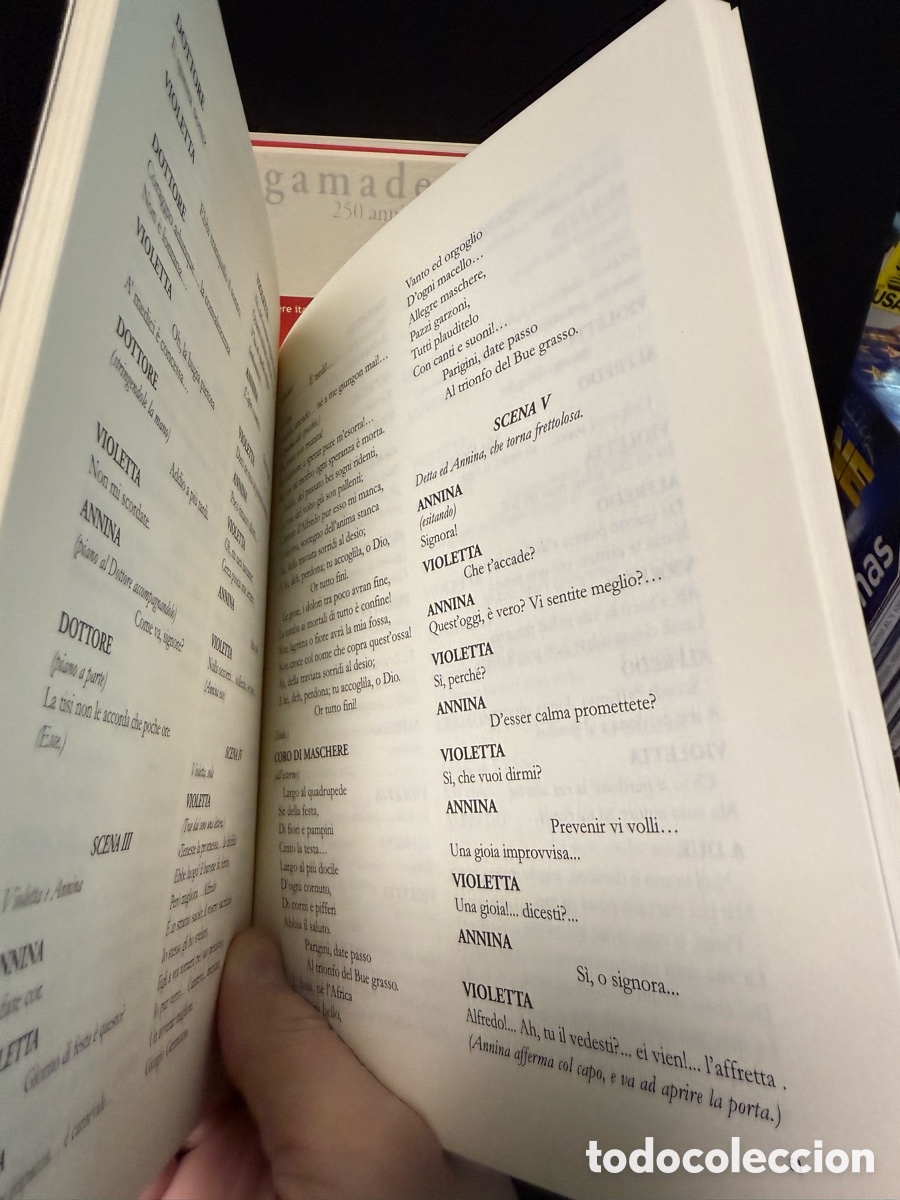 Libretos de &oacute;pera: Verdi - La Traviata (Programa mano) - Foto 3
