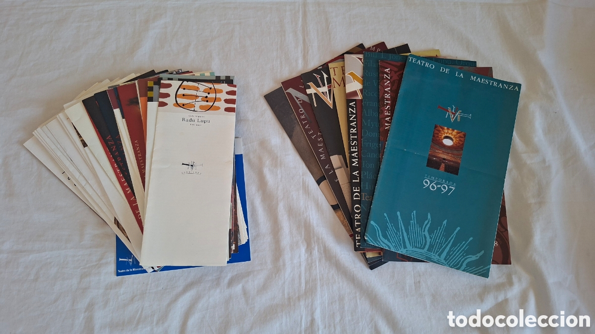 Opera Books: Programas Teatro Maestranza: 9 Anuales, 35 Conciertos, &Oacute;peras, Ballets