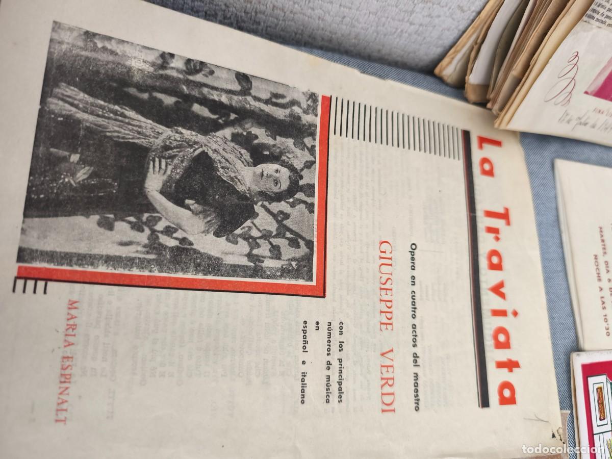 Libretos de &oacute;pera: Folletos &oacute;peras a&ntilde;os 60/70 - Foto 11